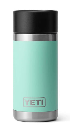 YETI Rambler Hotshot Bottle, Vacuum Insulated Stainless Steel Bottle with Hotshot Cap, Seafoam, 12 oz (354 ml)