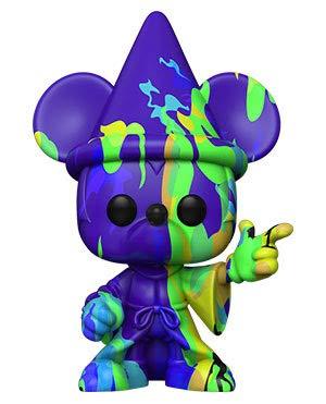 Funko Pop! Set of 2 - Fantasia 80th - Mickey Mouse Artist Editions #1 and #2 w/Case