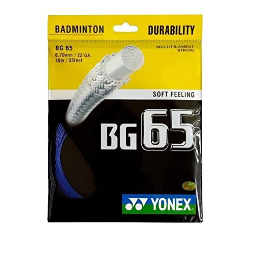 Yonex - BG 65 10Mts Badminton String, blue