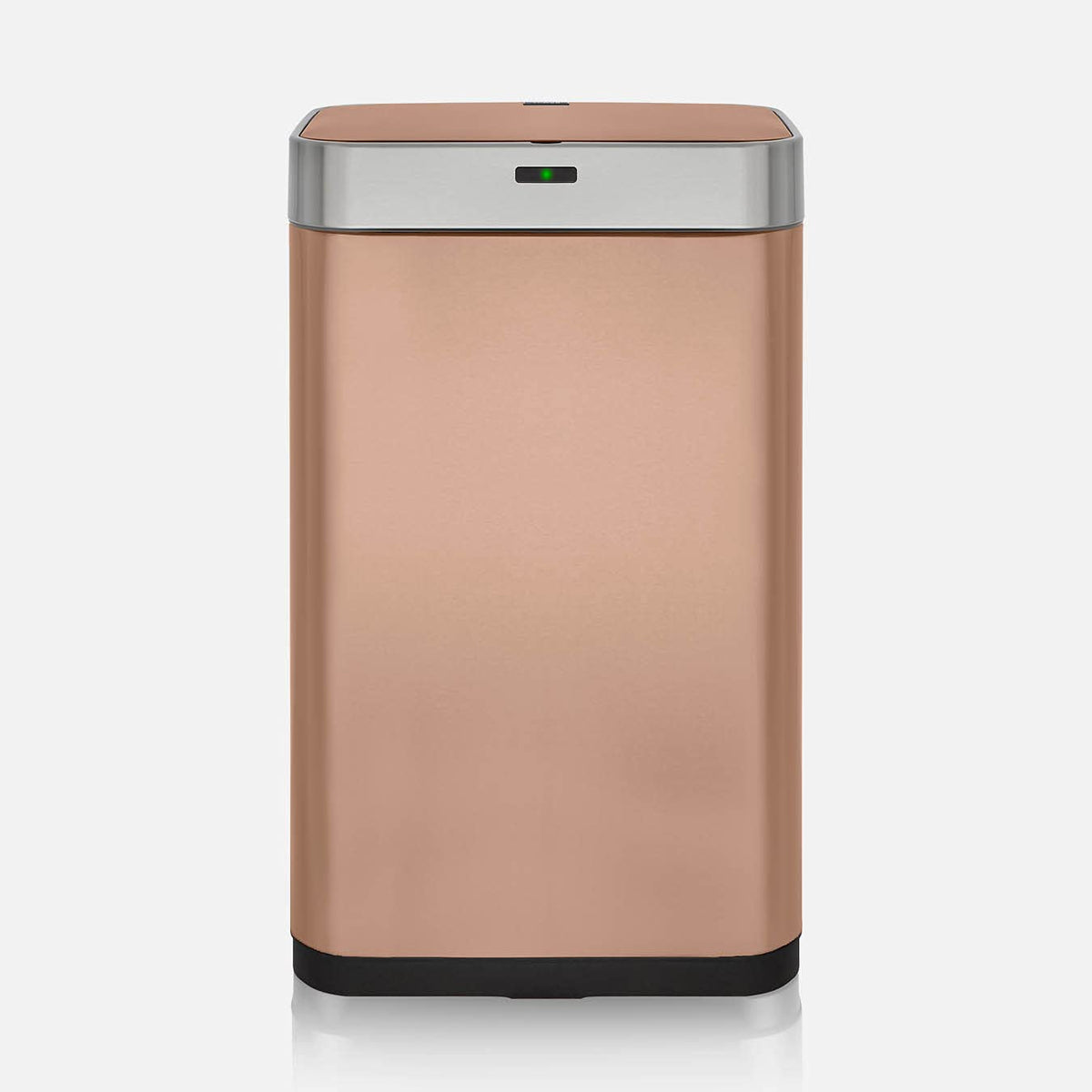 Tower T838001C Square Sensor Bin with Fingerprint Proof Coated Exterior, Copper,Large