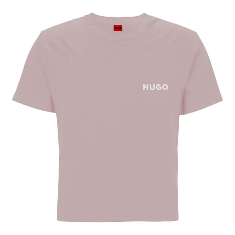 HUGO Women's Unite Pyjama_T_Shirt, Light/Pastel Pink683, S