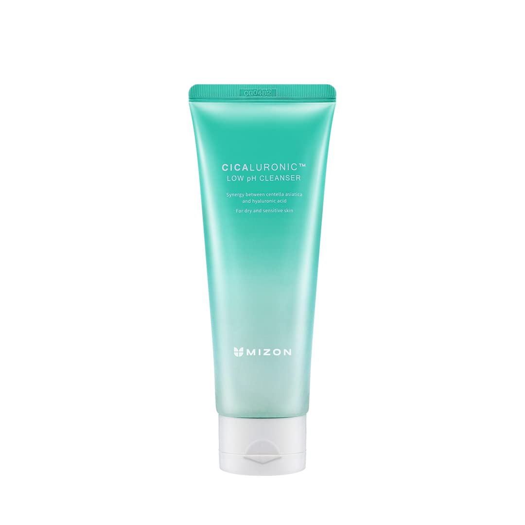 MIZON Cicaluronic Low pH Cleanser, sebum care, blemish care, dead skin cell removal, with BHA