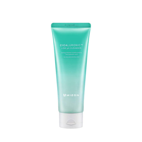 MIZON Cicaluronic Low pH Cleanser, sebum care, blemish care, dead skin cell removal, with BHA