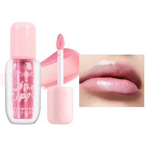 Easilydays Mirror Lip Plumping, Spicy Lip Glaze Lip Tint, Ultra-Hydrating & Nourishing Plump & Pout Lip Plumper, Pearlescent Glossy Finish Fuller Natural Lip Gloss Lipstick for Women Girls (B, 02)