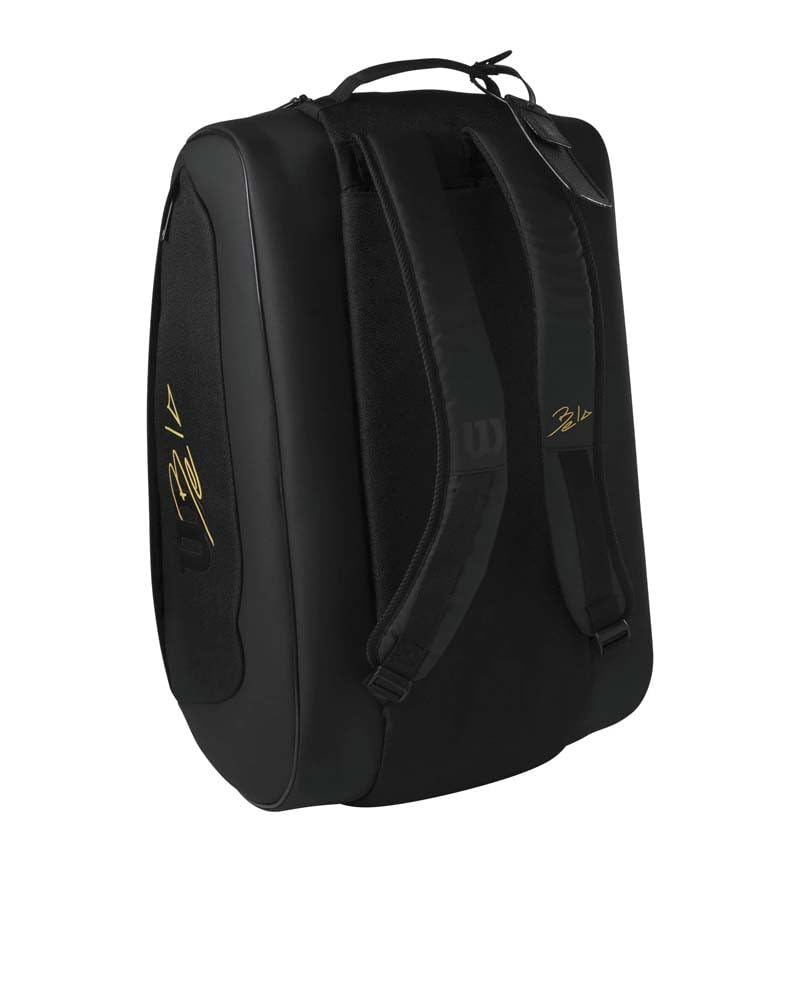Wilson Bela Super Tour Padel Bag Super Tour, Holds up to 6 rackets, Black