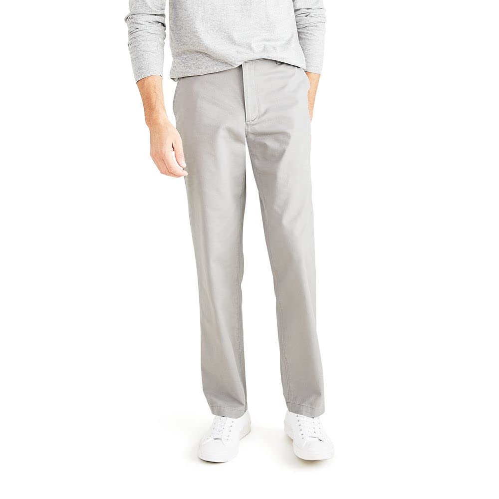 Dockers Men's Classic Fit Perfect Chino Pant, Sea Cliff, 36W x 31L