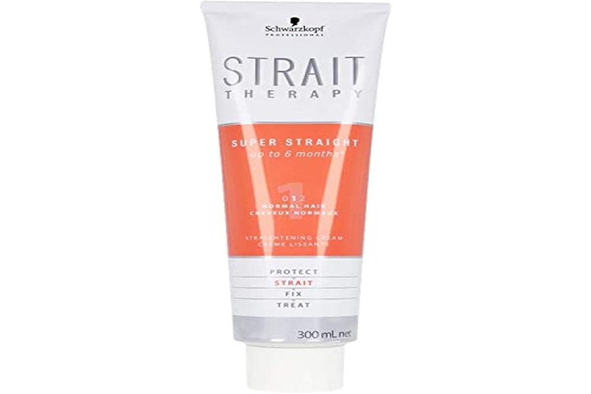 Schwarzkopf No.1 Strait Therapy Straightening Cream for Normal Hair, 0.35 kg