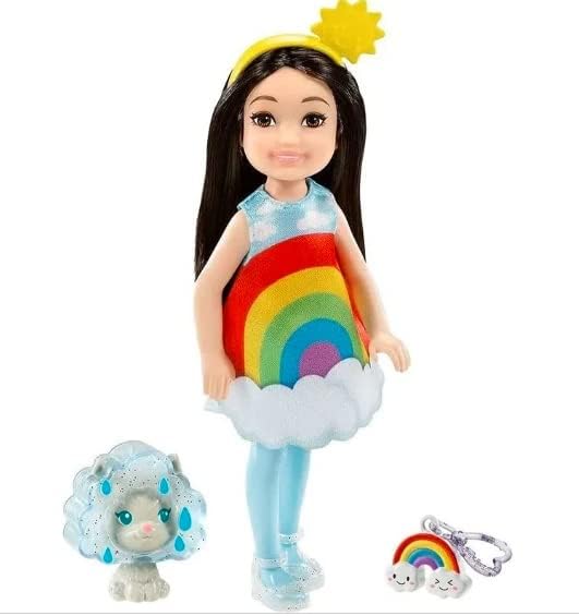 Barbie Club Chelsea Dress-Up Doll in Unicorn Costume, 6-inch
