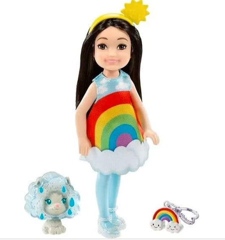 Barbie Club Chelsea Dress-Up Doll in Unicorn Costume, 6-inch