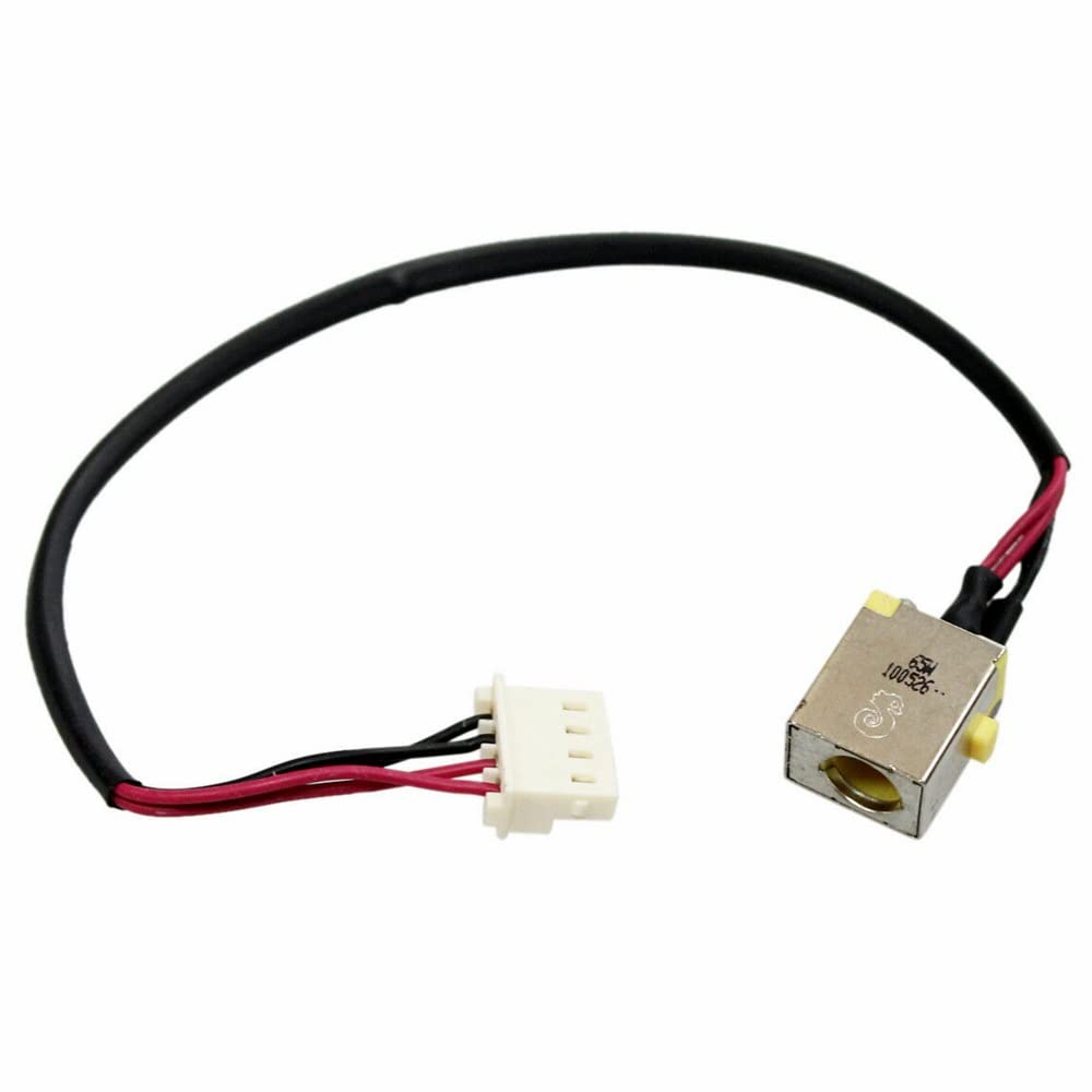 VOANZO DC Power Jack Dock Monitor Power Cable Power Connector for Acer Compatible with Acer Aspire E5-522 E5-532 E5-553 E5-573 E5-575 V3-574 F5-573 E5-774 Series