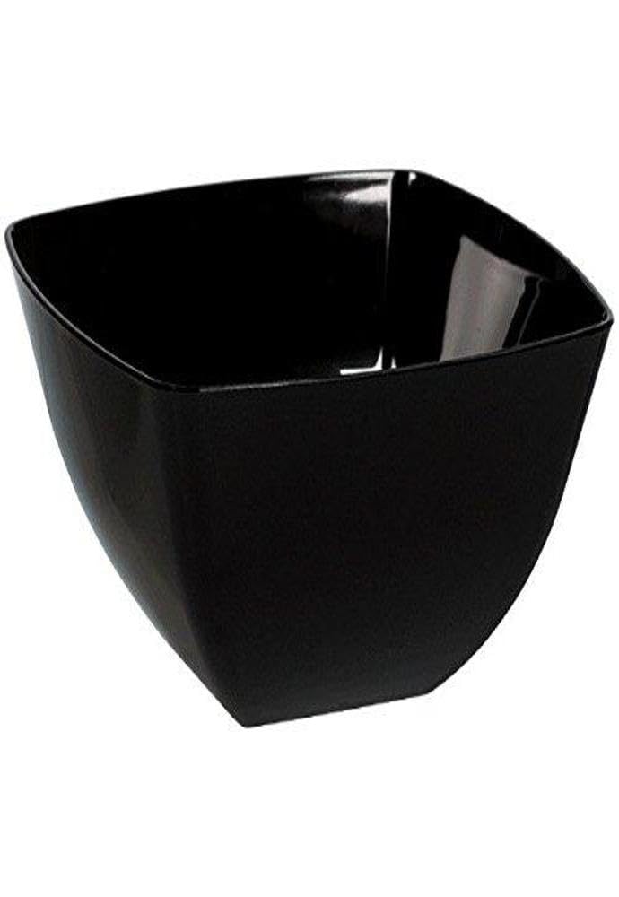 Amscan Mini Bowls for Tableware Decoration (10 Piece), 8 oz, Black