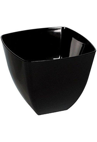 Amscan Mini Bowls for Tableware Decoration (10 Piece), 8 oz, Black