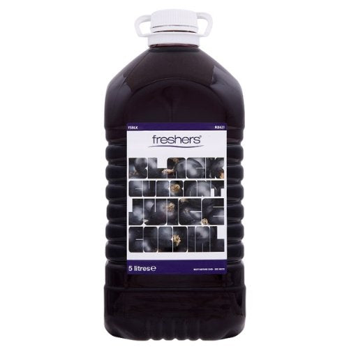Freshers Blackcurrant Juice Cordial 5 litres (Pack of 2 x 5ltr)