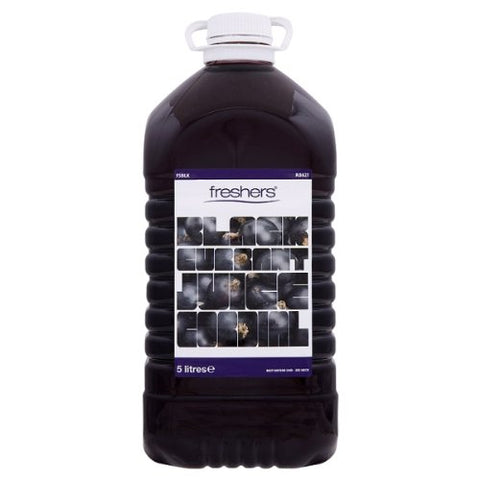 Freshers Blackcurrant Juice Cordial 5 litres (Pack of 2 x 5ltr)