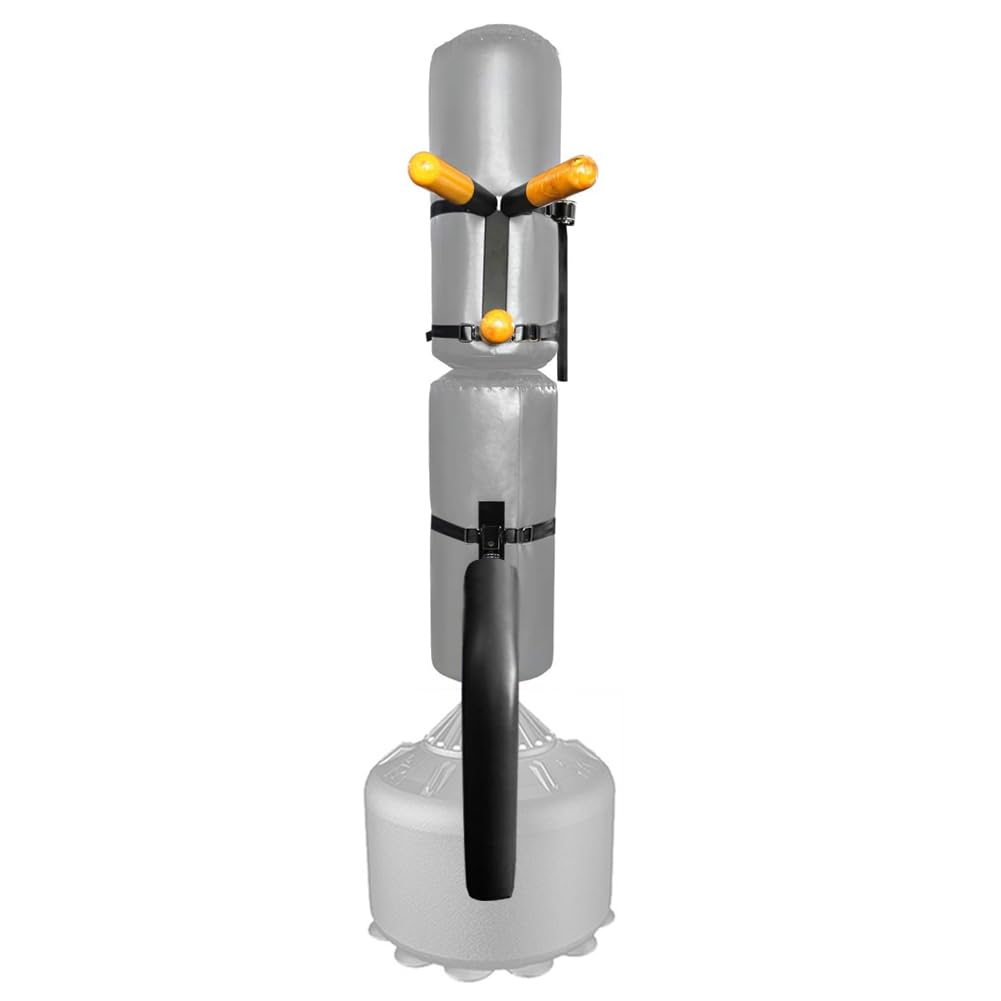 Wing Chun Dummy, Portable Martial Arts Training Soft Object, Wall Mounted Judo Training Kick Boxing Dummy, for Soft Object