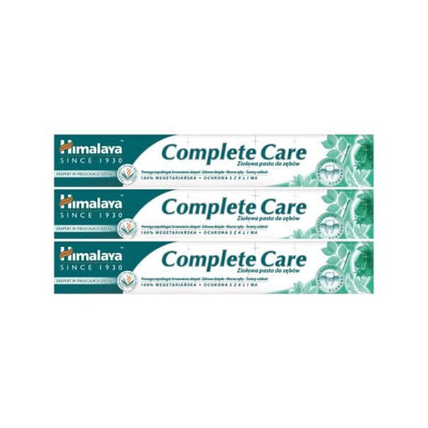 Himalaya Herbals Gum Expert Complete Care Toothpaste - Anti Inflammation, Anti-oxidant, Prevents Bleeding or Swollen Gum - 100% Vegetarian Herbal Toothpaste 75ml (Saver Pack - Pack of 3)