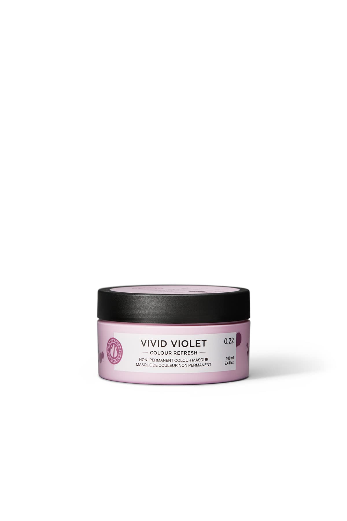 Maria Nila Colour Refresh, Vivid Violet 3.4 Fl Oz, Purple Hair Mask, Semi-Permanent Pigments, 100% Vegan & Sulfate/Paraben free