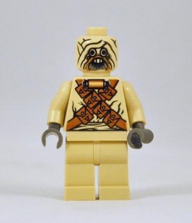 LEGO Tusken Raider Minifigure (Leg Variation): Lego Star Wars