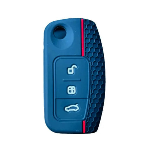 HEARSO Silicone Car Key Case Cover, for Ford Focus 2 MK2 Fiesta Mondeo Galaxy Falcon Territory Ecosport