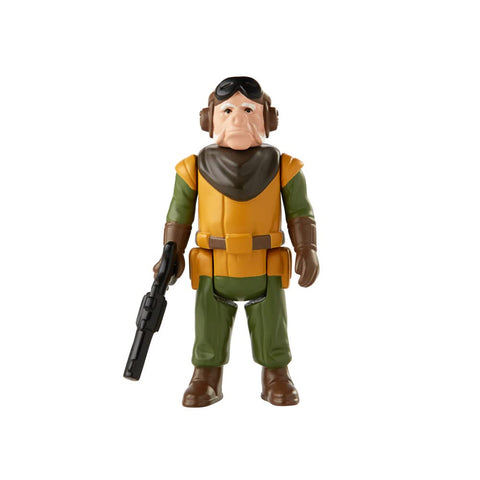 Star Wars Retro Collection Kuiil Toy 3.75-Inch-Scale The Mandalorian Collectible Action Figure with Accessories, Toys for Kids Ages 4 and Up,0.98 x 5.98 x 9.02 inches,F2022