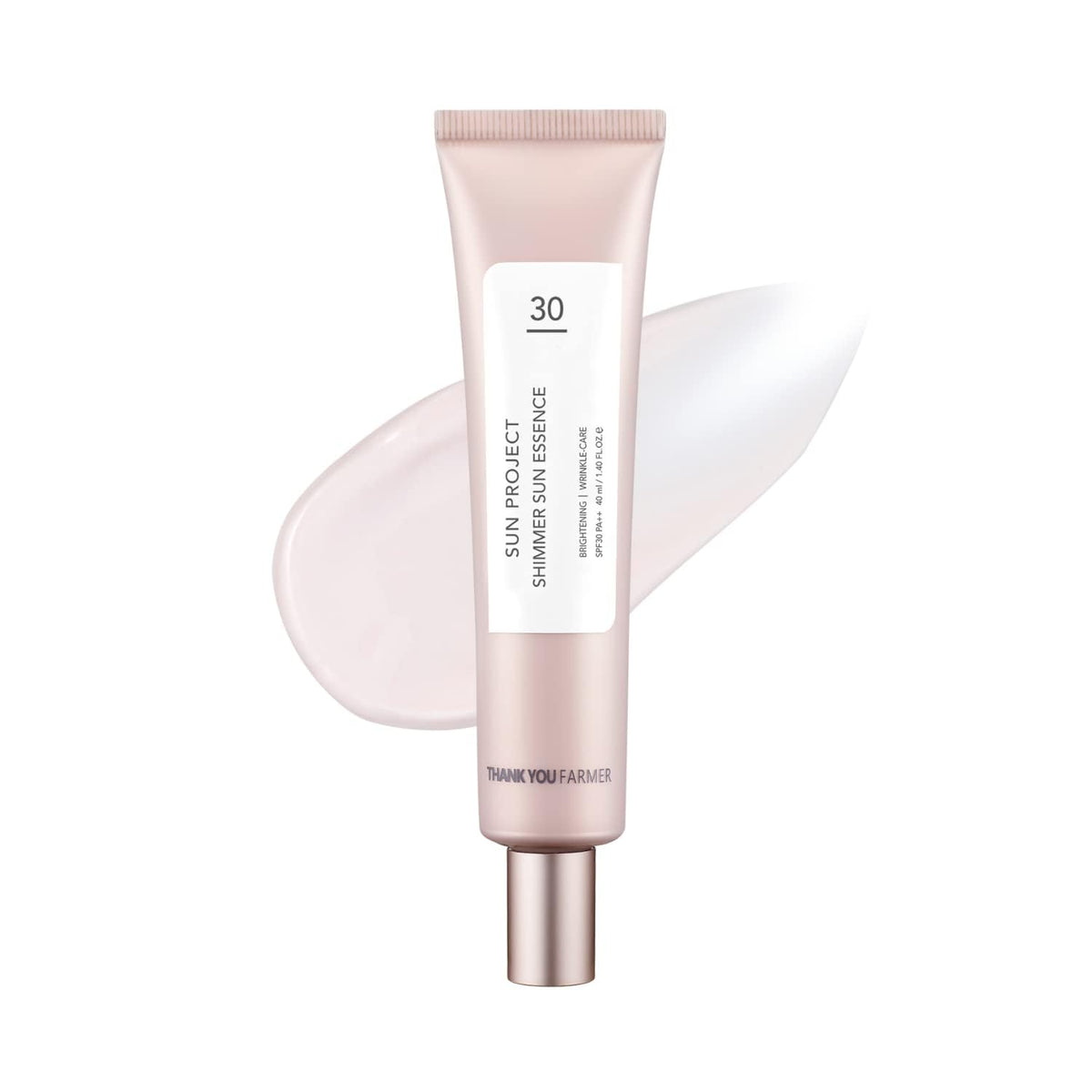 THANKYOU FARMER Sun Project Shimmer Sun Essence SPF30 PA++ 40ml