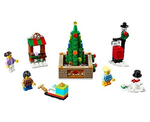 2 Christmas Sets: Lego 40262 Christmas Train Ride & 40263 Christmas Town Square