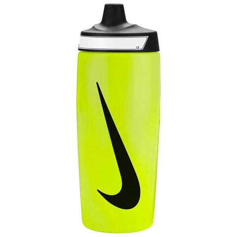 Nike Refuel Bottle Grip Drinking Bottle for Adults, Volt/Black/Black, 532 ml