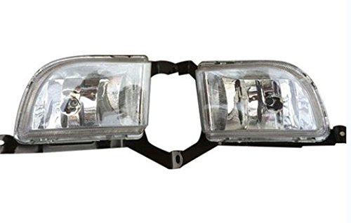 FEILIDAPARTS 2Pcs Rh&Lh Fog Light Lamp compatible with Gm Daewoo Chevrolet Lacetti/Optra 4Dr 2003~2007