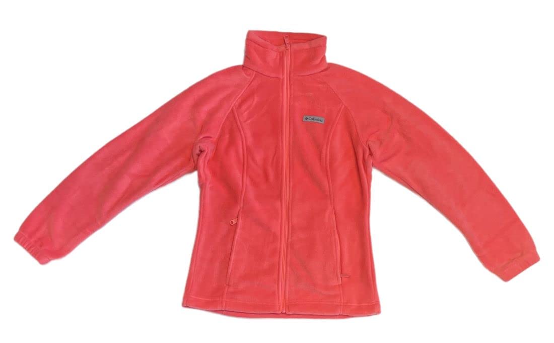 Columbia Women Sawyer Rapids 2.0 Full Zip Fleece Jacket (as1, alpha, m, regular, regular, Bright coral, M)