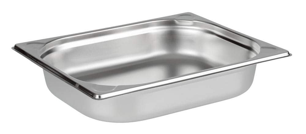 GN Container GN 1/2 32,5 x 26,5 cm, height 6,5 cm stainless steel