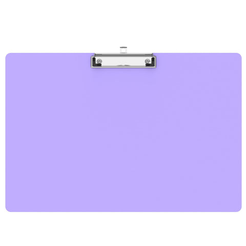 Macroclo Extra Large 11x17 Clipboards, Plastic Drawing Boards with Low Profile Clip Horizontal Clip Board,Landscape Layout. Clipboard for Drawing, Sketching. Art Supplies, Drafting Supplies, Purple