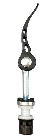 DAZISEN Quick Release Bicycle Clamp - Bolt Skewers Quick Release Lever for Mountain Bicycle Accessories,Black,60 * 65mm