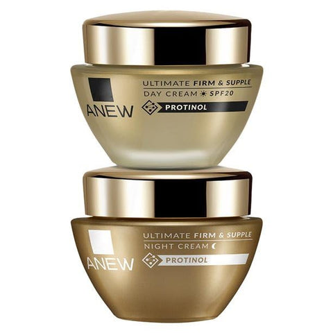 Avon Anew Ultimate DAY Firming Cream + NIGHT Restoring Cream Set of 2