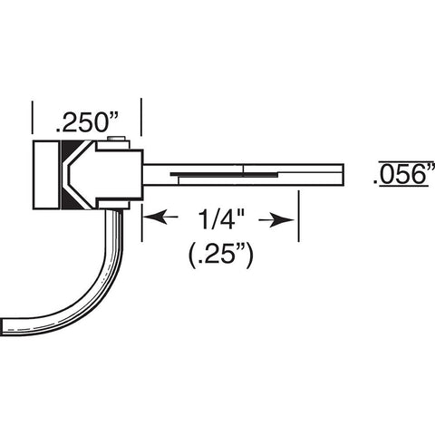 HO Whisker Coupler, 1/4" Centerset (2pr)