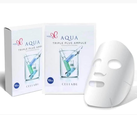 Amore Counselor Aqua Triple Plus Ampule Moiturizing Effects Mask Sheet 30ml x 10ea