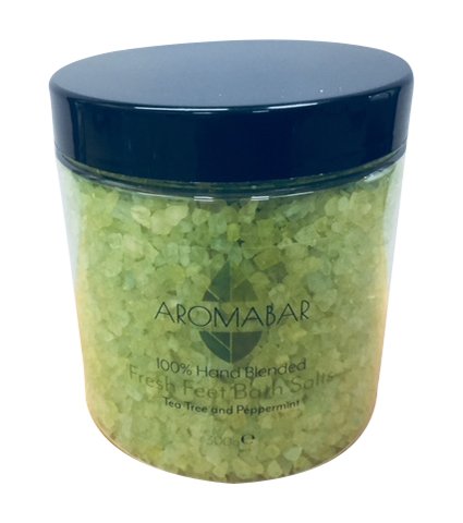 Fresh Feet Dead Sea Bath Salts Foot Soak 300g With Tea Tree & Peppermint Essential Oils