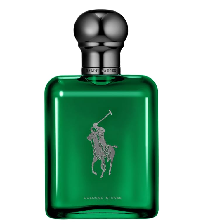 Ralph Lauren Polo Cologne Intense - Eau de Parfum - Men's Cologne - Citrus & Woody - With Grapefruit, Sage, and Patchouli - 4.2 Fl Oz