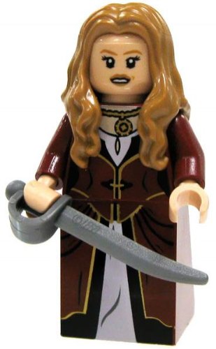 LF13-B3 LEGO Pirates of the Caribbean LOOSE Mini Figure Elizabeth Swann [Cutlass]