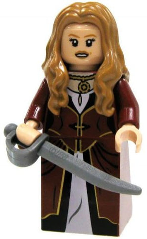 LF13-B3 LEGO Pirates of the Caribbean LOOSE Mini Figure Elizabeth Swann [Cutlass]