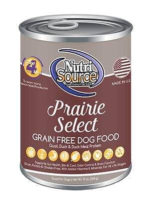 NutriSource Grain Free Prairie Select Canned Dog Food