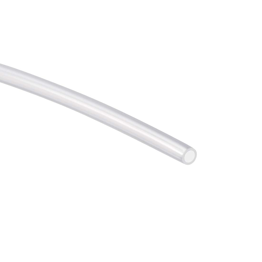 uxcell Silicone Tubing, 3/32"(2mm) ID x 5/32"(4mm) OD 5ft Rubber Tube Air Hose Water Pipe for Pump Transfer Translucent