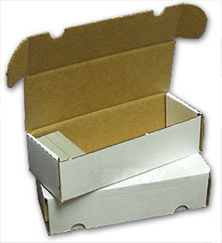 BCW Storage Box 550 Count (Quantity of 50) - Corrugated Cardboard Storage Box