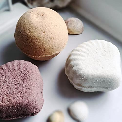 Bossy Glossy Luxurious Relaxing Bath Bomb Melt Gift Set - Hydrating, Bath Time, Spa For Soft, Moisturised Skin - 3 Naturally Scented Bath Bombs
