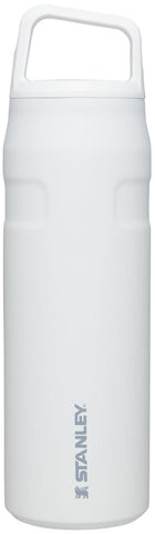 Stanley IceFlow Cap and Carry Water Bottle 24 oz | Wide Mouth Twist Lid | Lightweight and Leakproof for Travel and Sports | Insulated Stainless Steel | BPA-Free | Polar