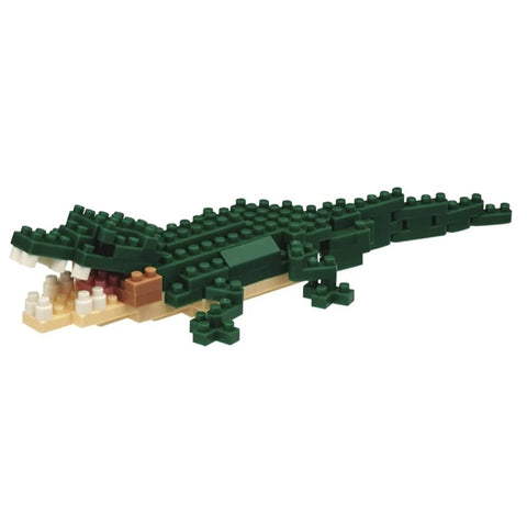 nanoblock - Crocodile [Reptilia], Collection Series Building Kit