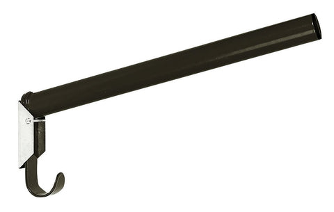 Kerbl 32845 Saddle Holder, Foldable, Round, Integrated Bridle Holder, Black, Pack of 1