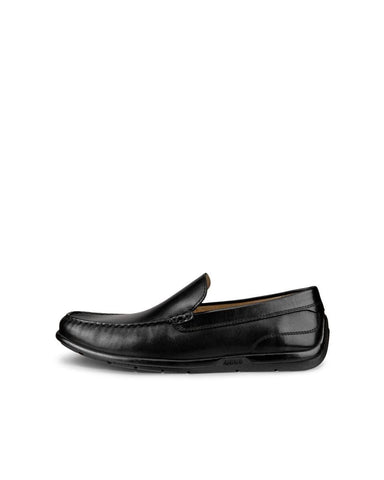 ECCO Men's Classic MOC 2.0 Driving Style Loafer, Black, 14-14.5