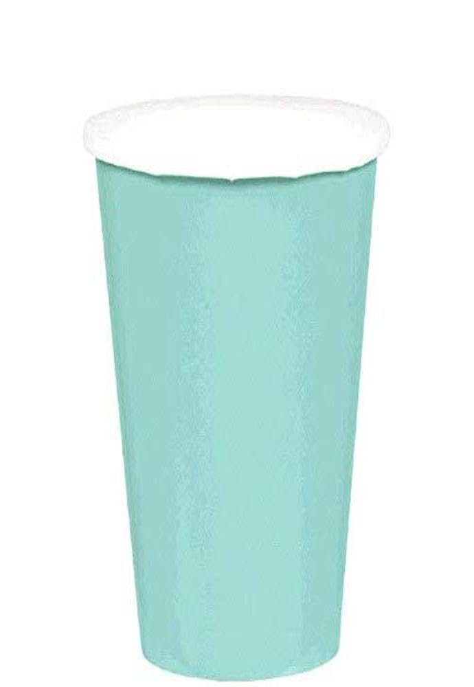 Amscan Party Tableware, Robin's Egg Blue