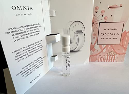 BVLGARI Omnia Crystalline Eau De Toilette 1.5ml / 0.05 oz Spray Vial