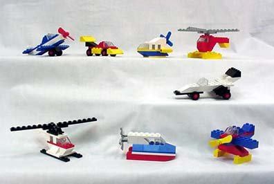 Mcdonald's 1989 Lego Motion - Set of 8, Happy Meal Toys